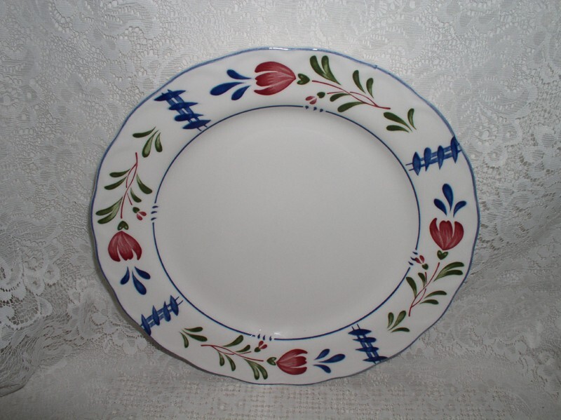Nikko Provincial Designs Avondale Blue Dinner Plate