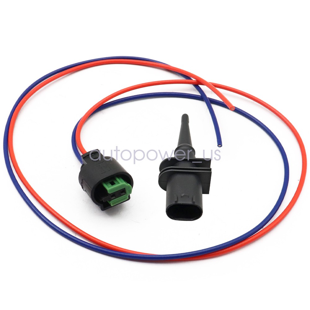 Outer Ambient Air Temperature Sensor & Plug Pigtai 26015 For BMW MINI COOPER