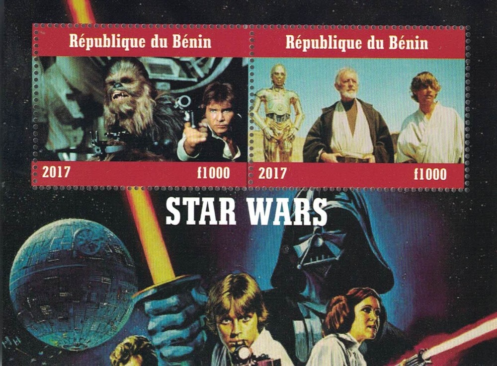 Star Wars 2017 MNH stamp sheetlet