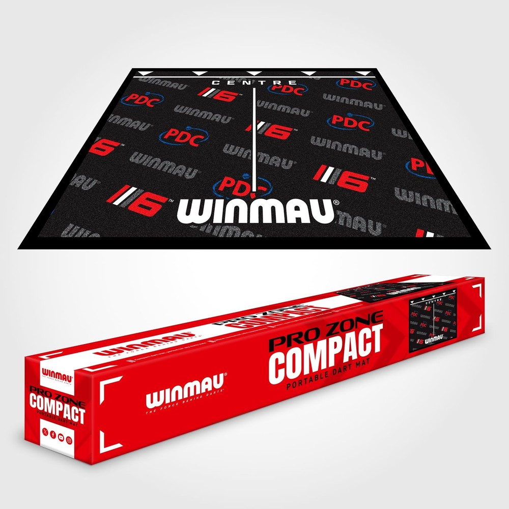 Compact-Portable Darts Mat
