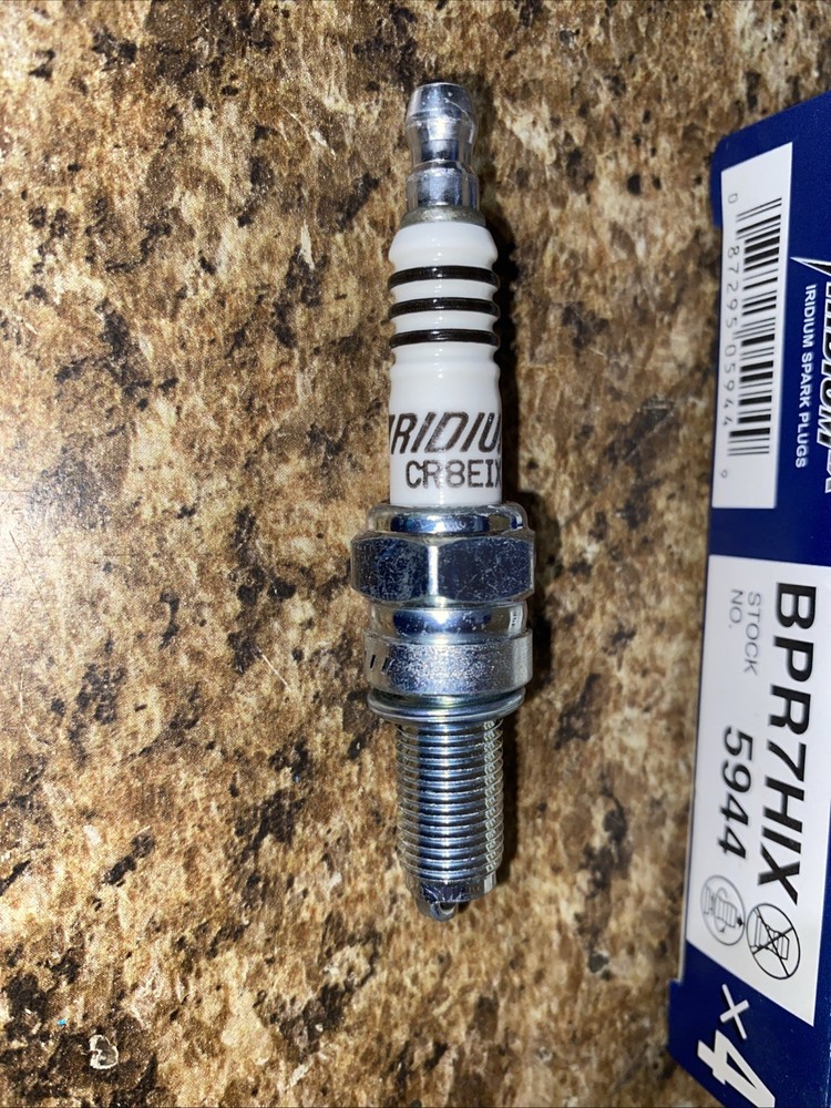 Genuine NGK Spark Plug 4 Pack BPR7HIX