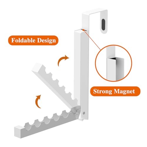 2 Pack Over The Door Drying Rack,Foldable Over Door Hooks Hanger Laundry