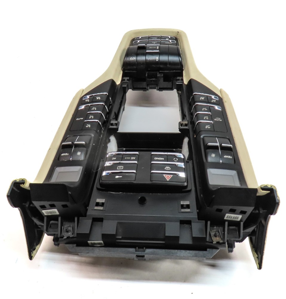 2012 PORSCHE CAYENNE (958) FRONT CENTER CONSOLE MULTIFUNCTION CONTROL PANEL