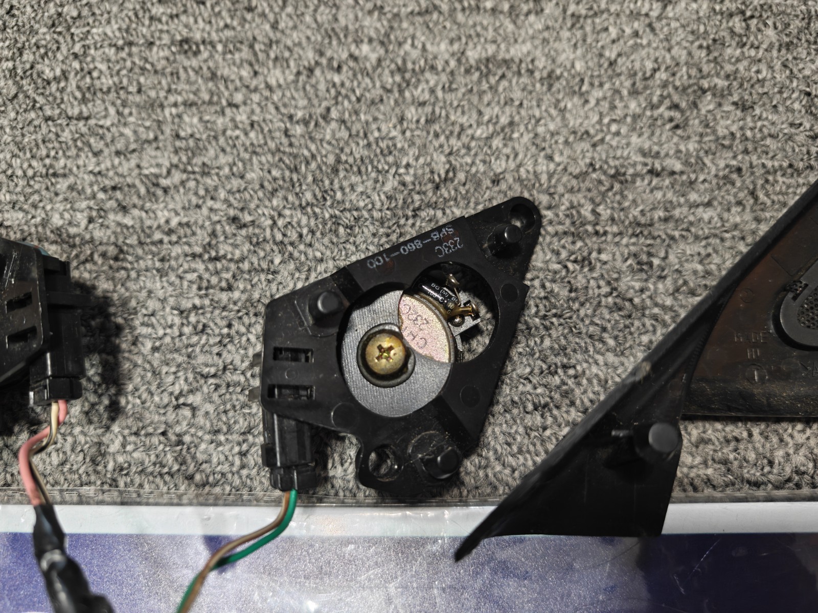 2003-2008 Subaru Forester Mirror Tweeters Speakers Audio Set Pair OEM XT