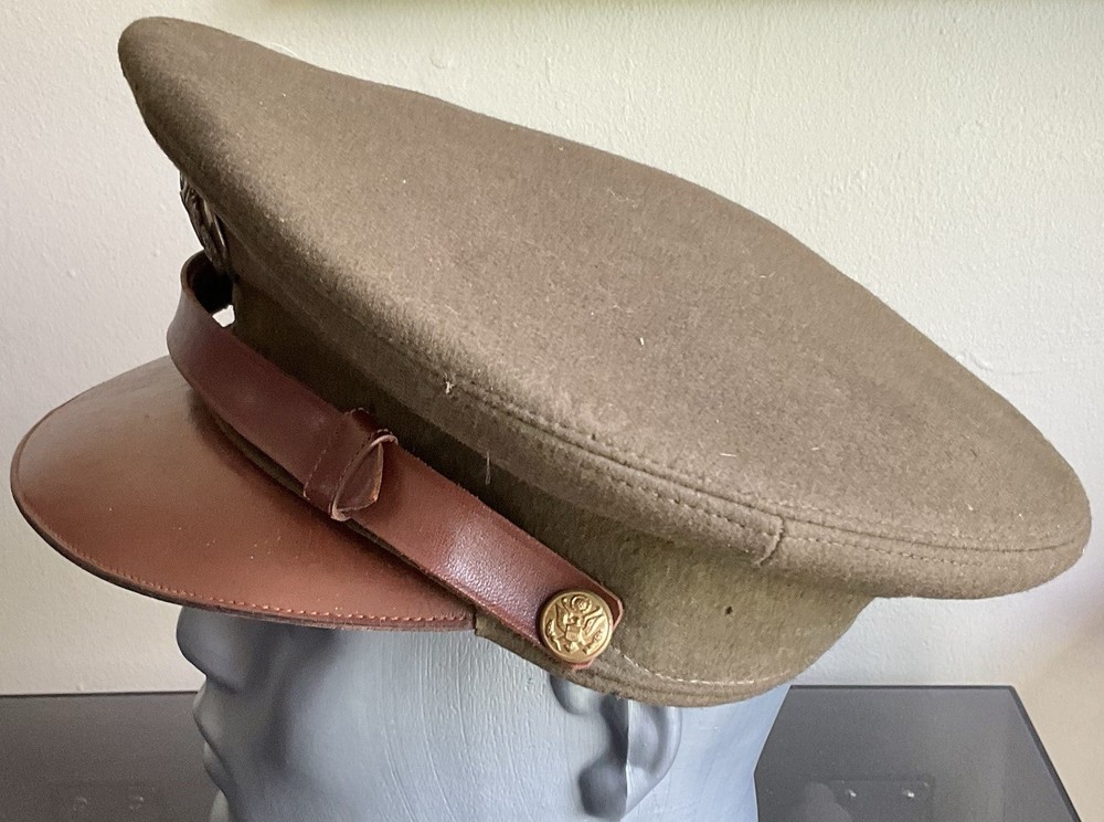 WW2 US Army Enlisted Visor Cap
