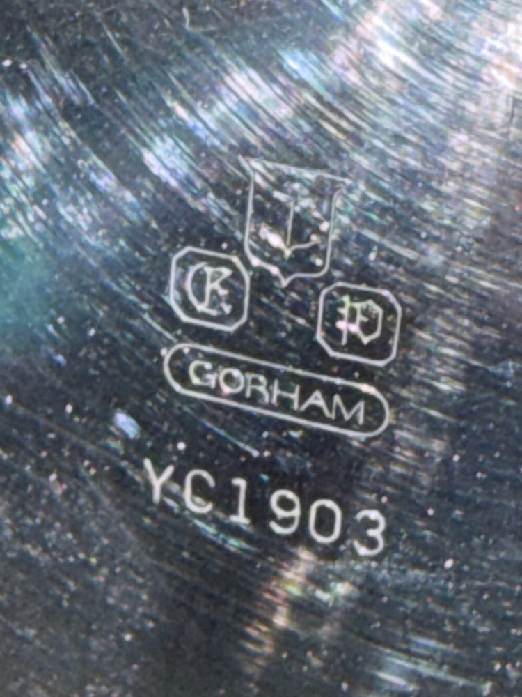 Gorham 4 Piece Tea Coffee Service Silverplate Set YC1901 YC1902 YC1903 YC1904