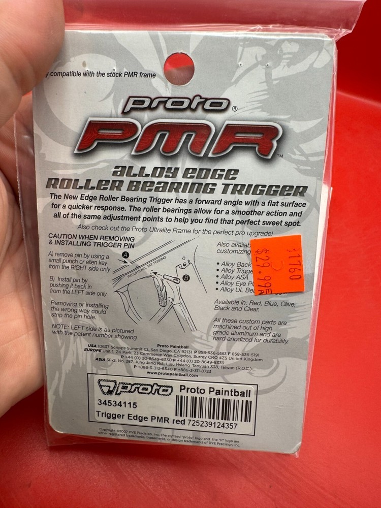 Proto PMR Trigger Kit - Red