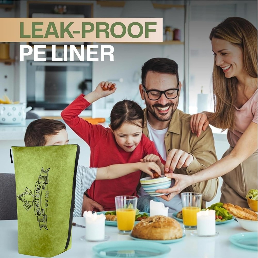 Large BBQ Blanket for Resting Meat (Brown)