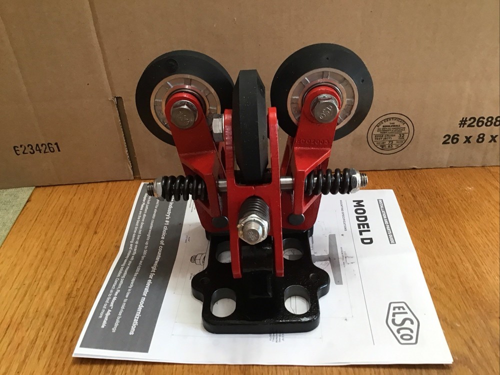 ELSCO - ED02000 - Model D COUNTER WEIGHT 3 Wheeled Roller Guides