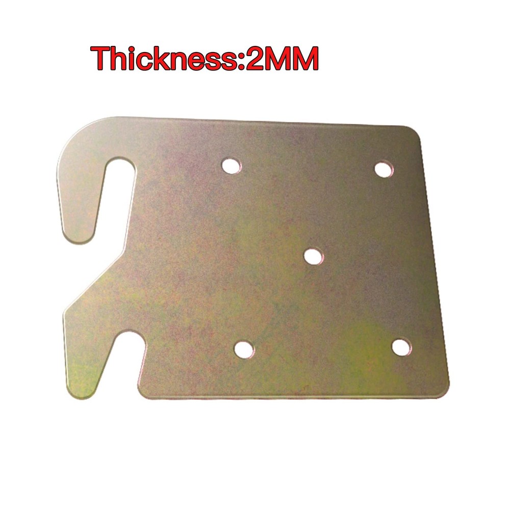 Bed Frame Brackets 4PCS Wood Hardware Universal King, Yellow