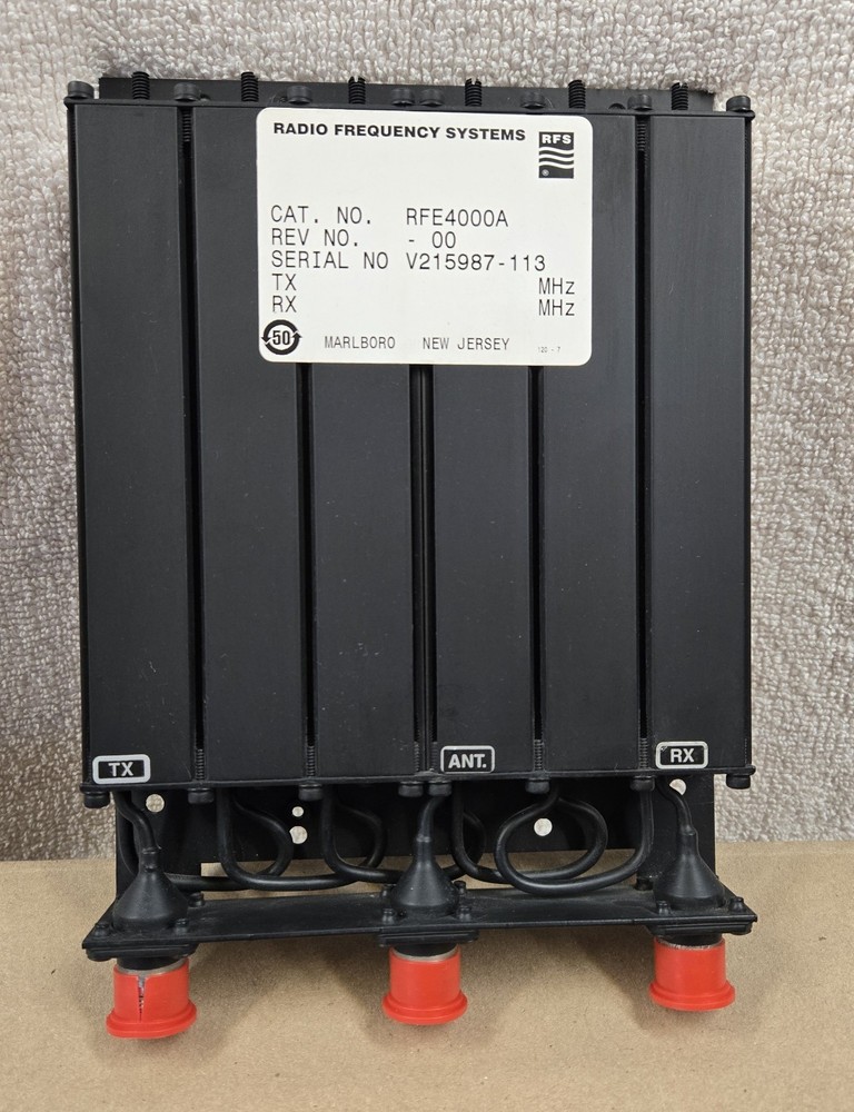 RFS Radio Frequency Systems RFE4000A UHF Duplexer