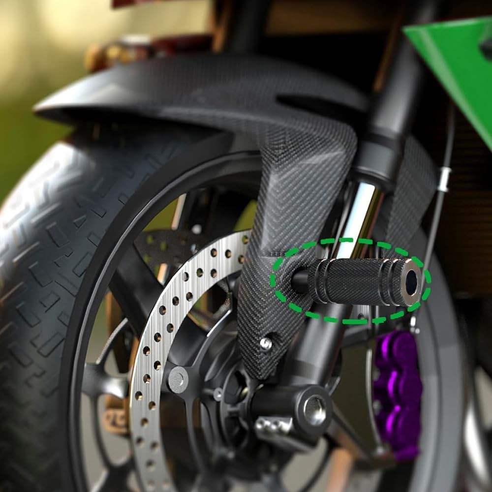 Universal Motorcycle Driving Light Mount Bracket M8/M6 for Enhanced Visibility