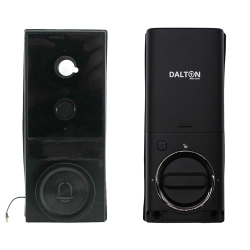 Dalton Z10 Smart Lock - WiFi, Camera, Visual Intercom, Biometric, PIN, Key