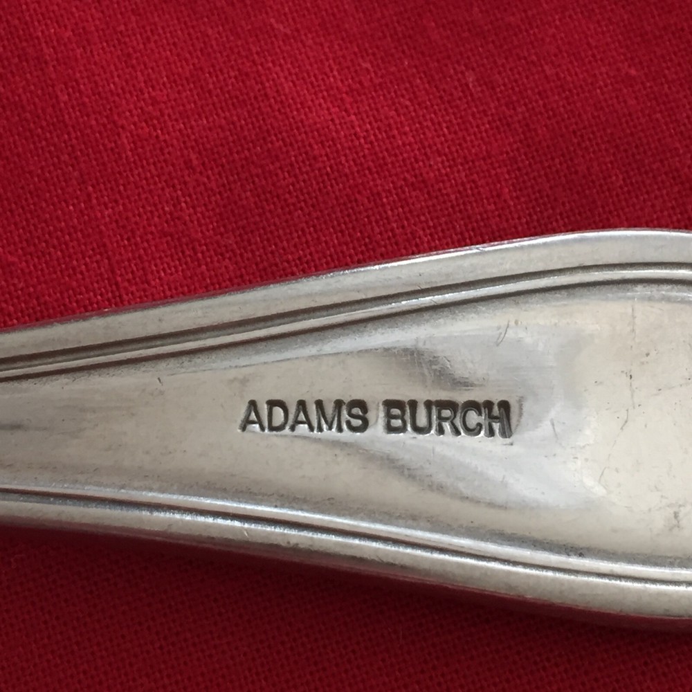 Adams Burch Unbranded Rounded Tip Dinner Fork 7 1/4" Stainless Steel Flatware