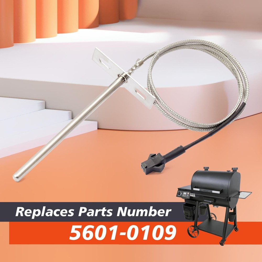 Mhrxusd 5601-0109 Temperature Probe Compatible with 5601-0109, silver