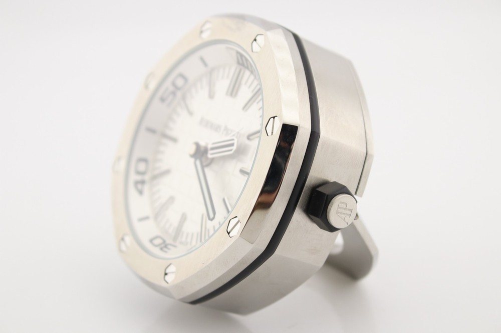 Original Audemars Piguet Royal Oak Offshore Diver White Dial Table Clock