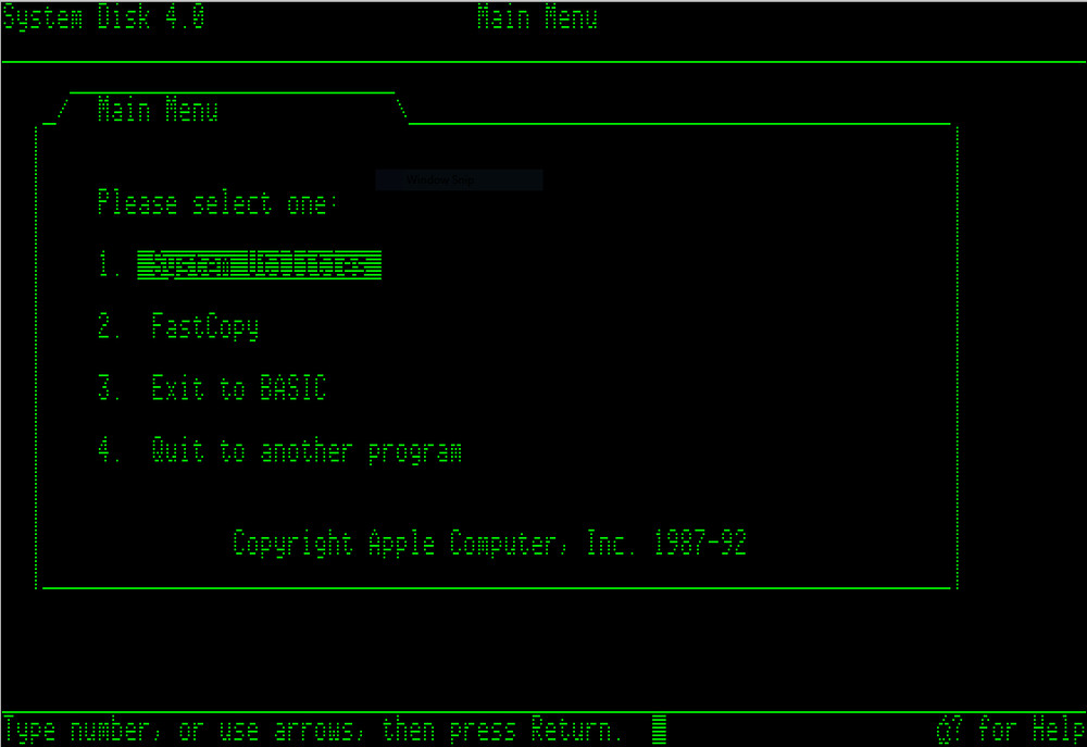 Apple II Professional Disk Operating System: ProDOS 8 v2.0.3 5.25” 2-in-1 Disk