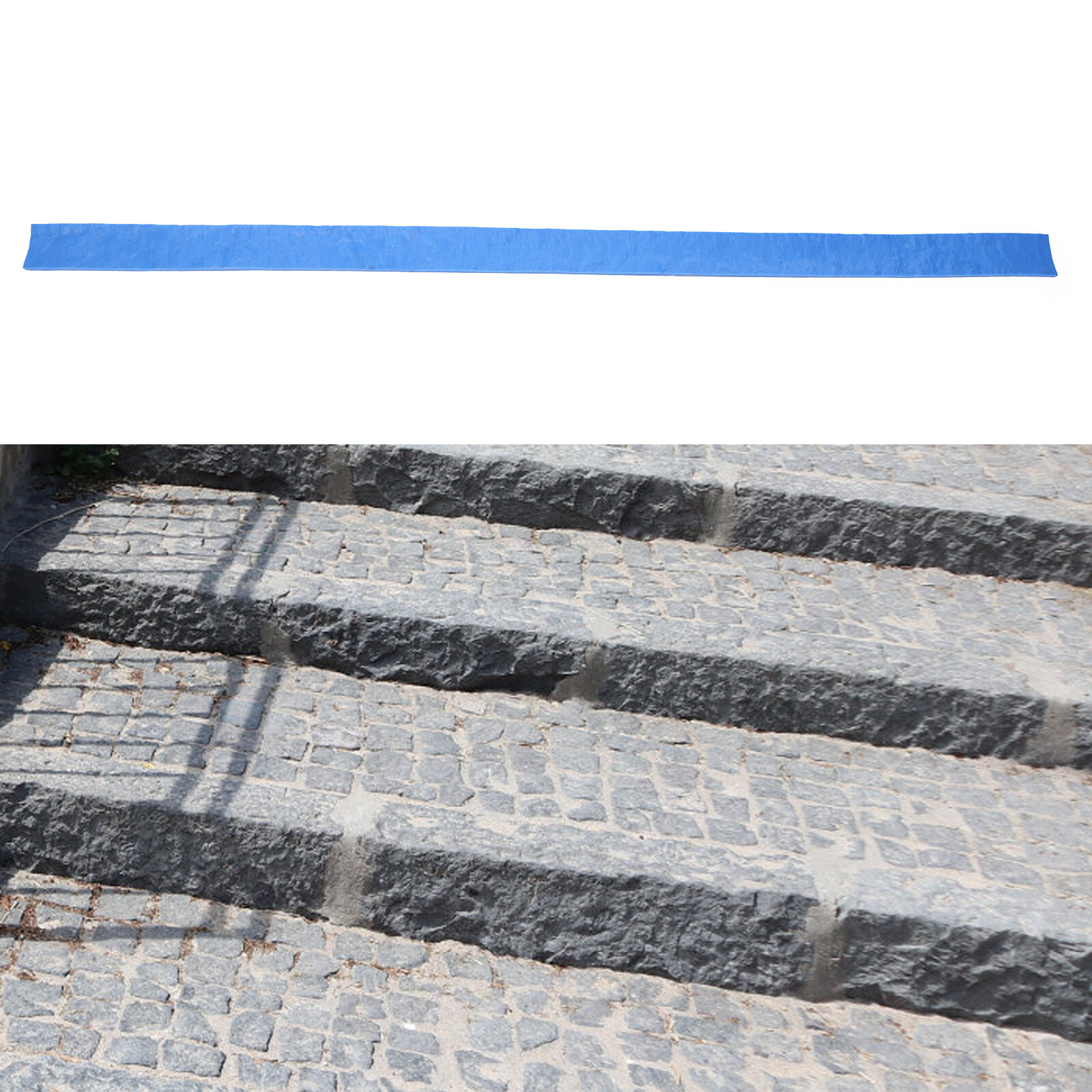 Texture Molds Chiseled Edge Concrete Countertop Edge Form Liner 230*10*2cm