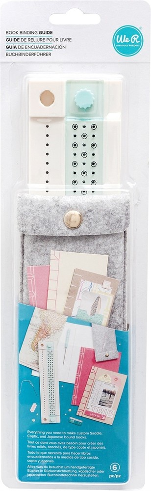 We R Memory Keepers Journal Book Binding Punch Guide-