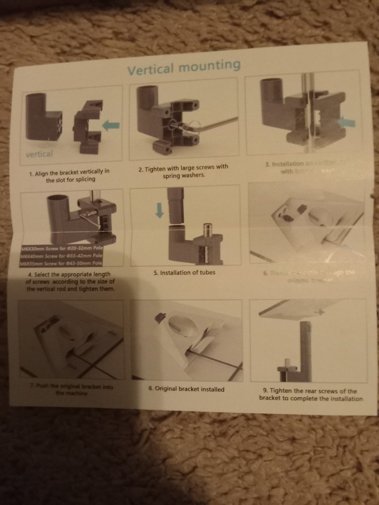 Starlink Mini Pipe mount Adapter
