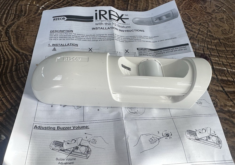RISCO Group RK-700PRP IREX Plus Request to Exit PIR Motion Sensor