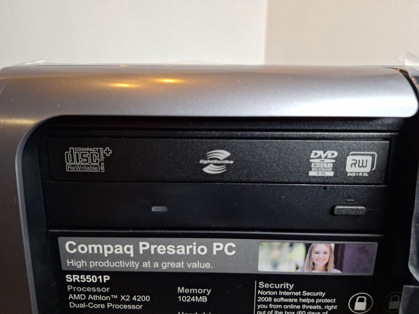 Vintage Compaq Presario SR5501P AMD Athlon X2 4200 Dual Core Processor NOS NIB