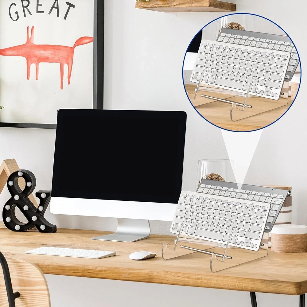 Acrylic Keyboard Display Stand Holder