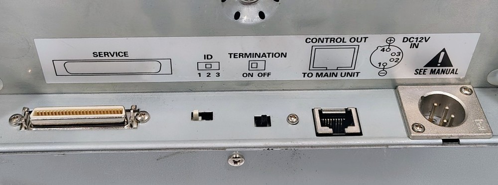 Panasonic Multi-Function Control Panel AW-RP605/AW-RP615 Pan/Tilt/Zoom Untested