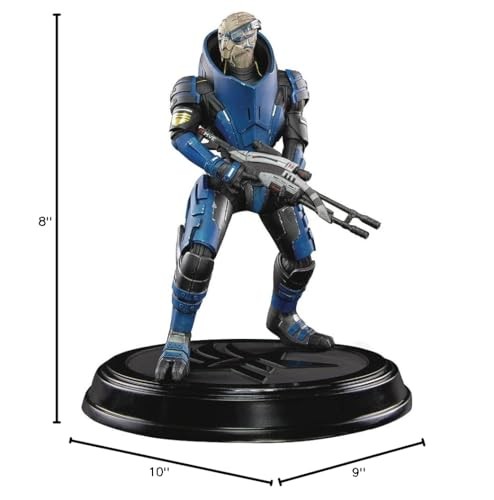 Mass Effect: Garrus Figure 9 inches, Multicolor