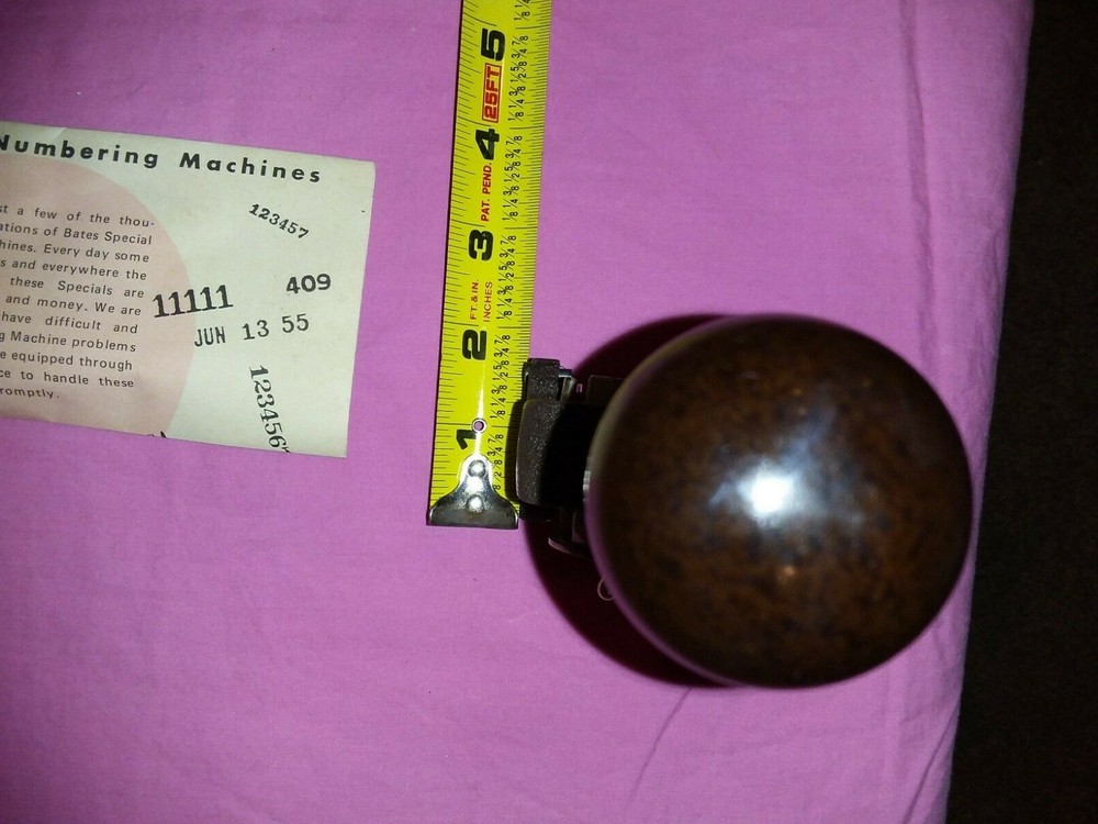 Vintage Bates Standard Movement Numbering Machine