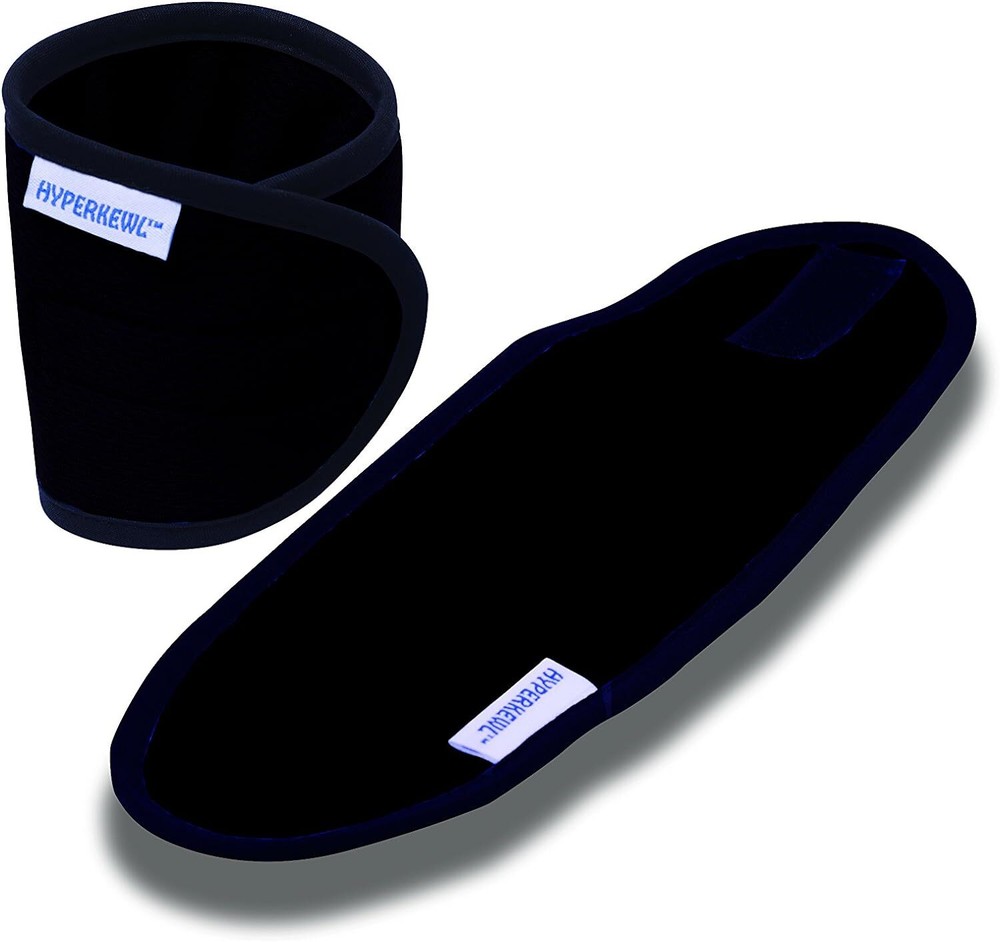 TECHNICHE HYPERKEWL COOLING WRIST WRAPS - PAIR - BLACK #6573-BK
