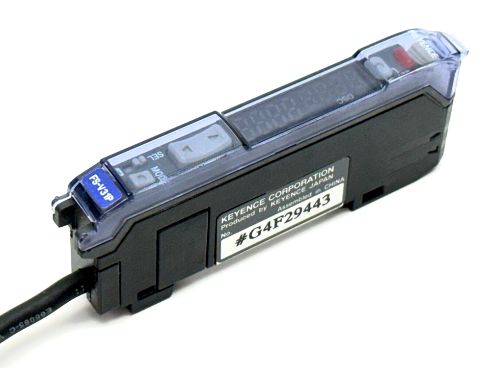 Keyence FS-V31P Fiber Amplifier Main Unit 72" Cable