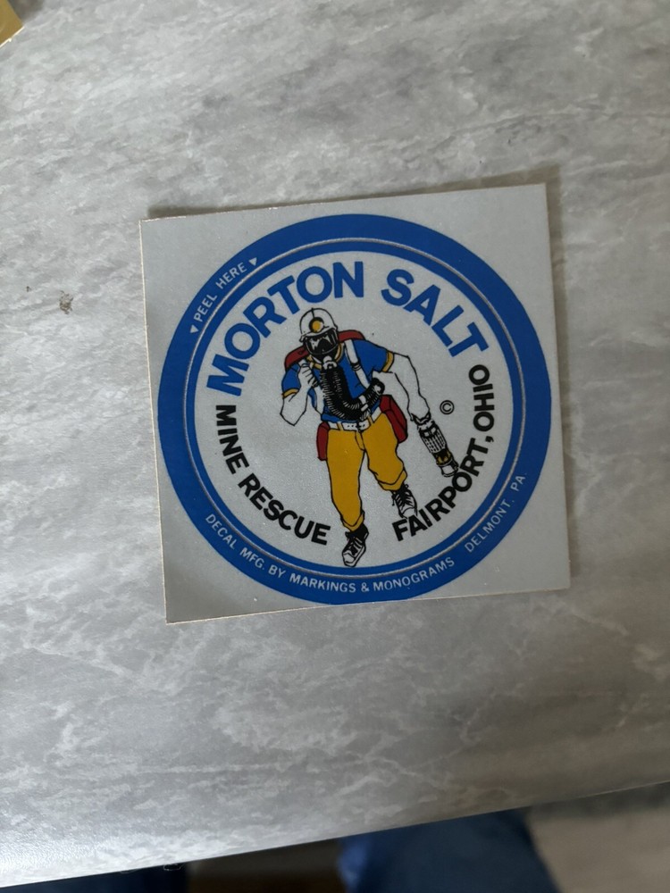 COAL MINING STICKERS Nice Older One