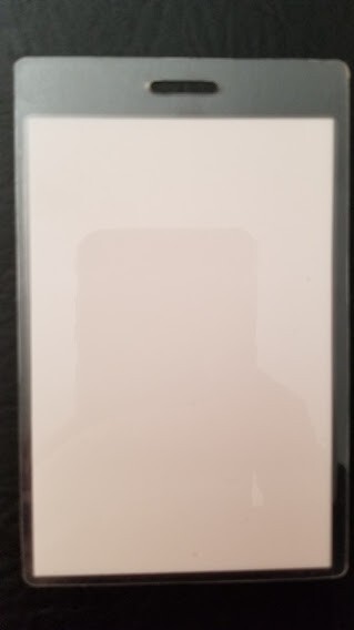 A SKYLIT DRIVE / DANCE GAVIN DANCE - ORIGINAL 2009 TOUR LAMINATE BACKSTAGE PASS