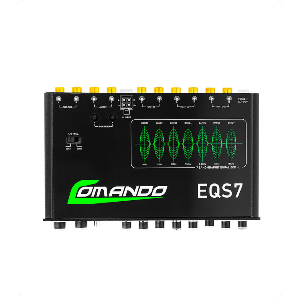 Comando Audio  EQS7 | 7 Bands Equalizer