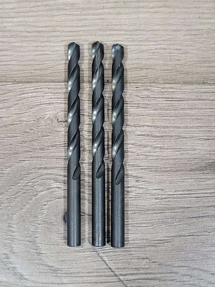 3ea C-L HS USA DRILL MACHINIST BITS 17/64" EUC