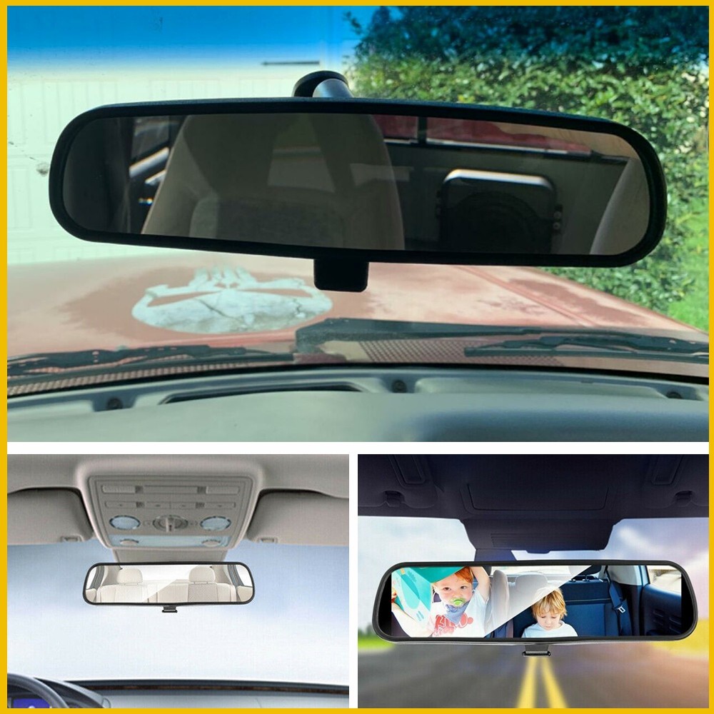 10" Interior Inside Rear View Mirror Replacement Day for Night Universal Auto