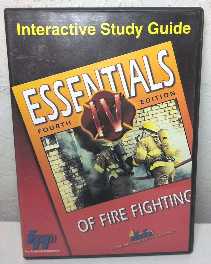 Essentials Fourth Edition Fire Fighting Interactive Study Guide PC CD-ROM R13
