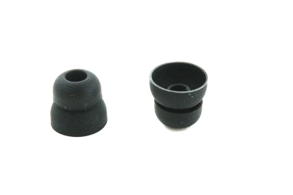4 Pairs Replacement Eartips Earbuds Eargels Earpads for medium, Black