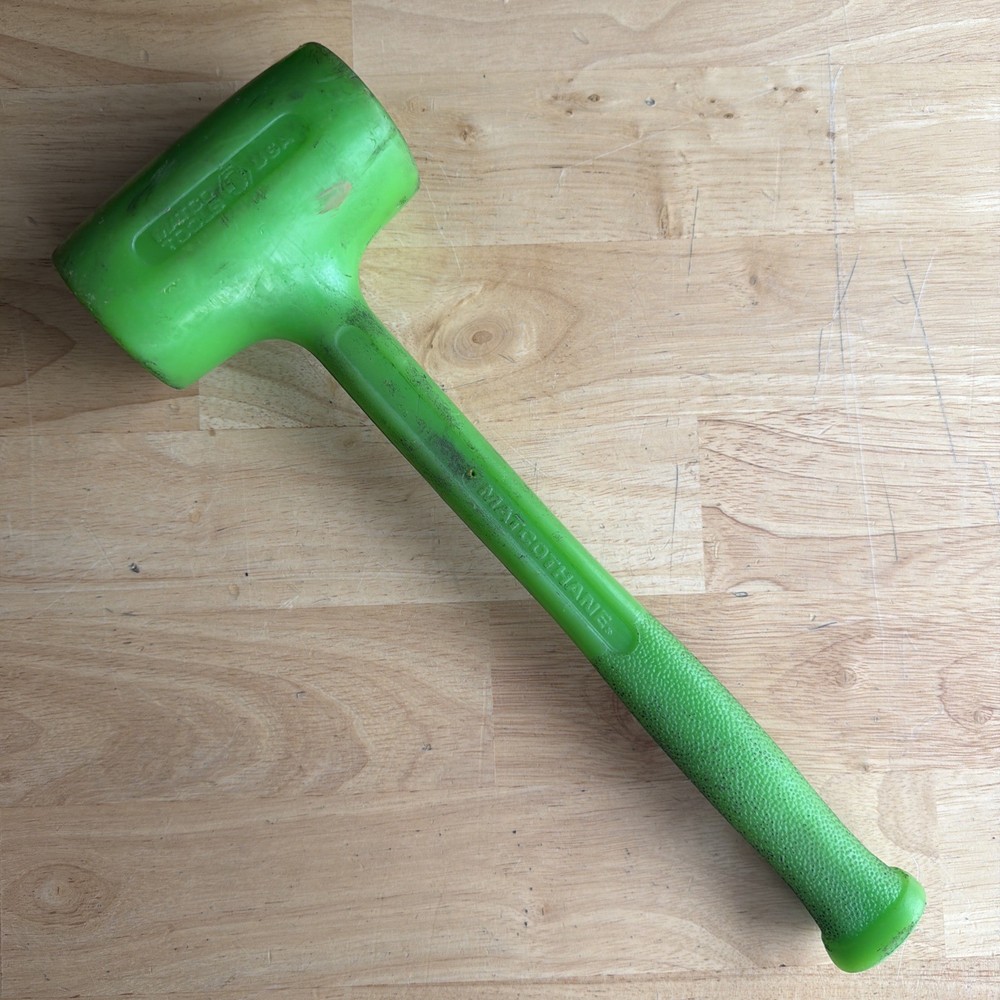 Matco Tools 45oz. Soft Face Dead Blow Hammer Green DB45 Made in USA
