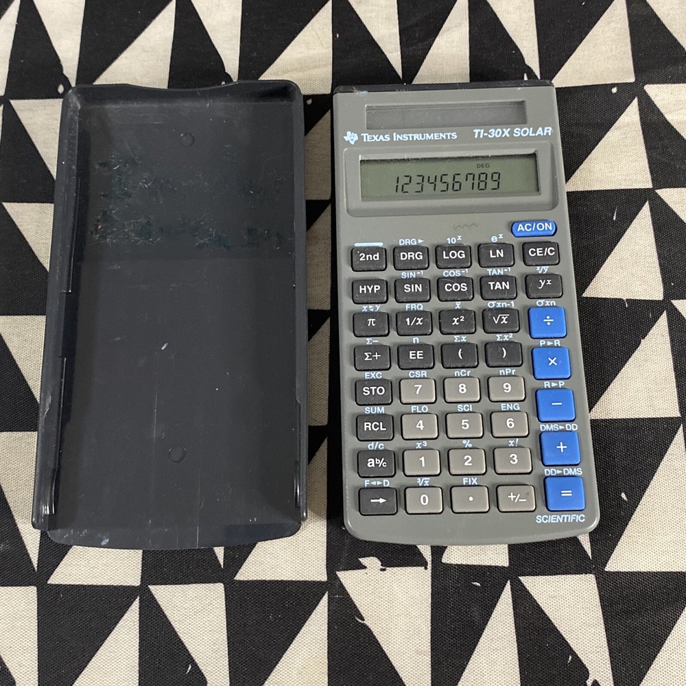 Texas Instrument Ti-30x Solar Calculator
