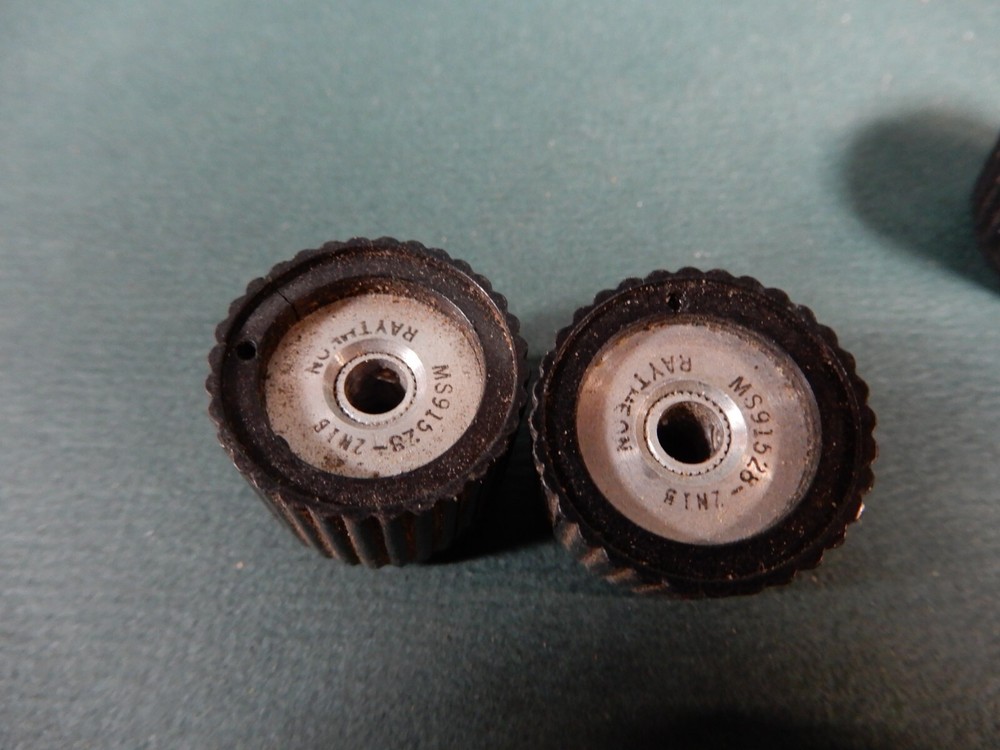 Raytheon and Other Equipment Knobs Shown
