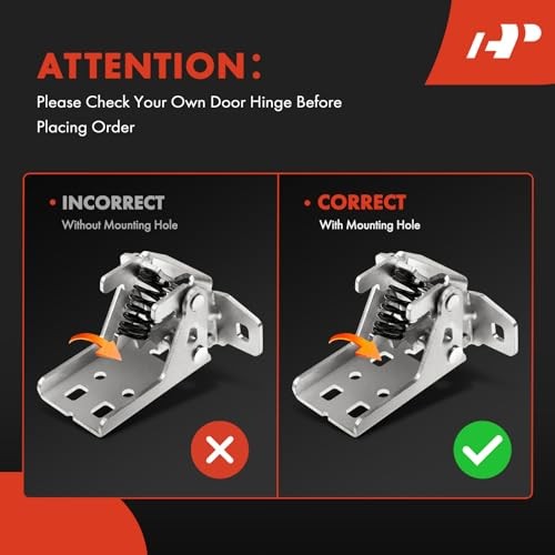 Upper Door Hinge Front Left Driver Side Compatible with Dodge Dakota 2005