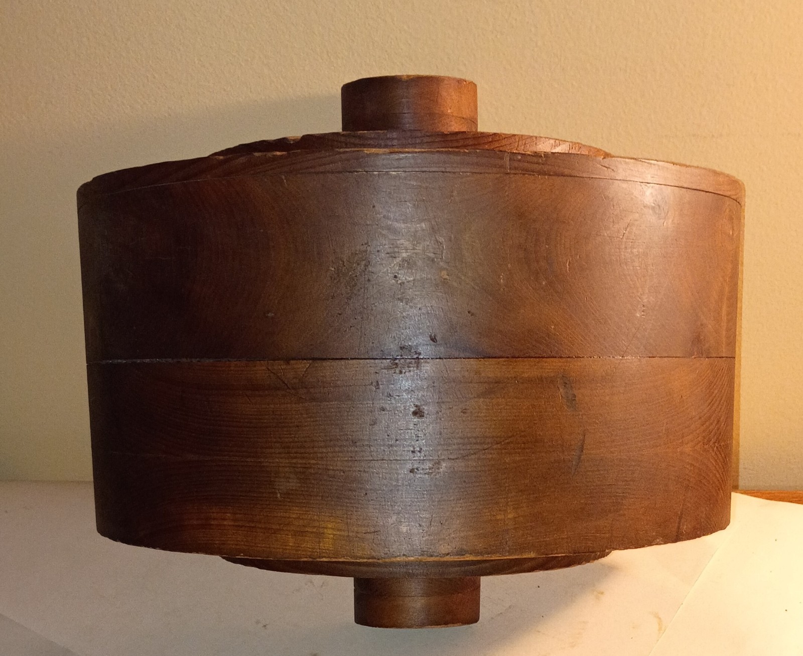 Interesting Antique Industrial Wooden Foundry Pattern Mold - C. 1920