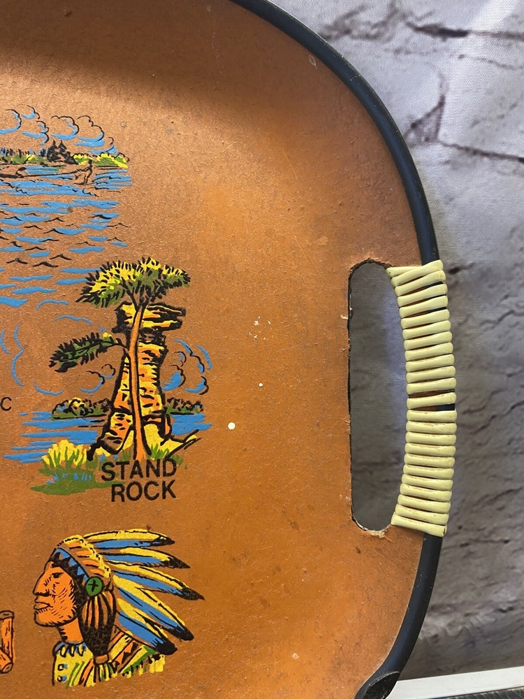 HTF Vacationland Wisconsin Themed Serving Tray