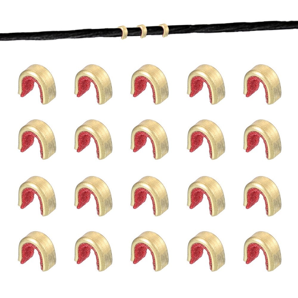20 Pcs 6x3mm Bow String Nocking Points Red