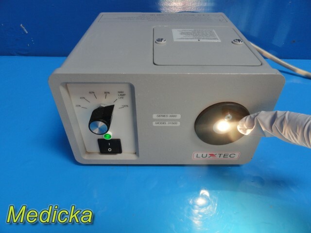 Luxtec Series 3000 Model 3150 Portable Light Source ~ 24132