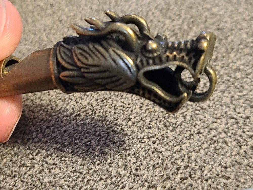 Brass Dragon Whistle
