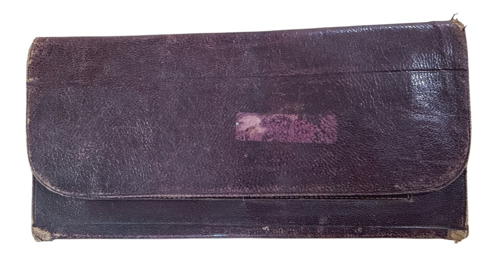 Vintage Leather Multi 5 Pouch Document Wallet