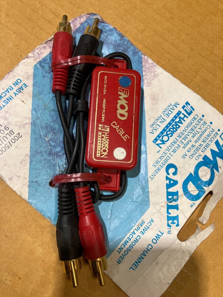 FMOD Cable Part#907778-HL77C Car Audio Amplifier Crossover